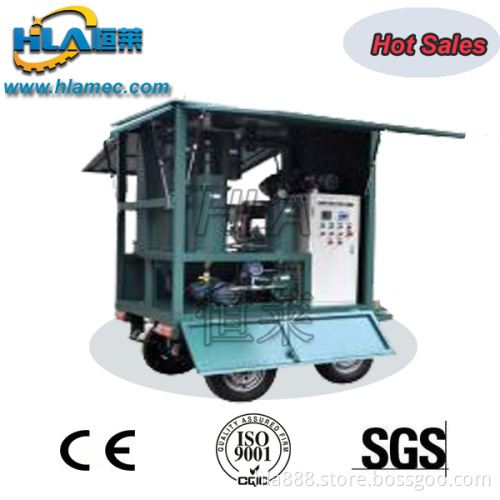 Mobile type insulating oil purifier oil purification